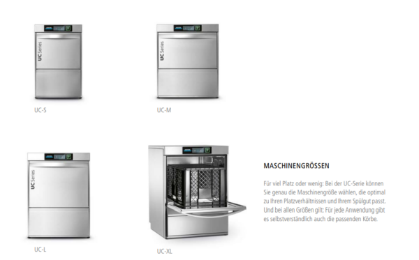 WINTERHALTER Untertischspülmaschine - UC-Serie – Bild 5