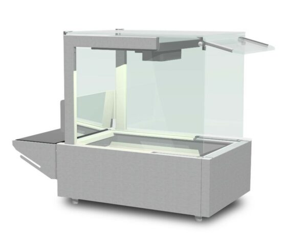 Beer Quadro Hot GN 1/1-100 LED mit geradem Glasaufbau